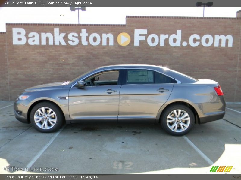 Sterling Grey / Light Stone 2012 Ford Taurus SEL