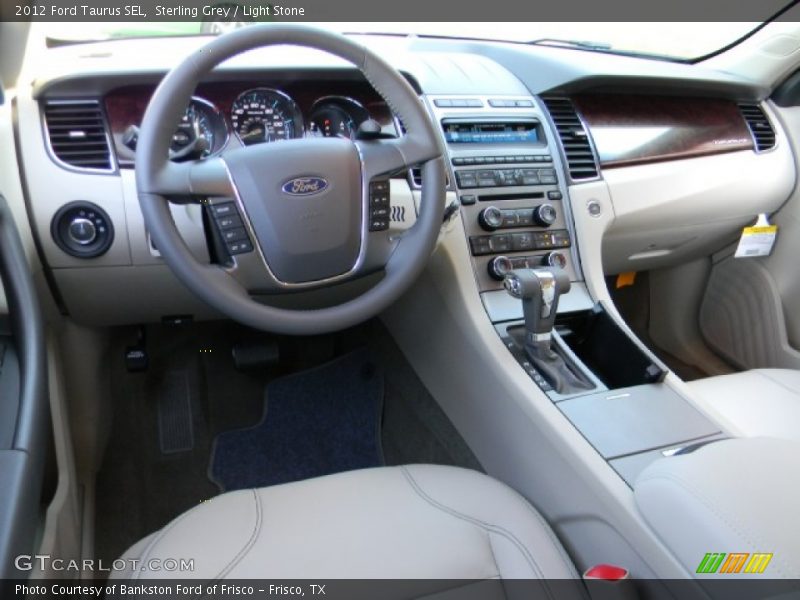 Sterling Grey / Light Stone 2012 Ford Taurus SEL