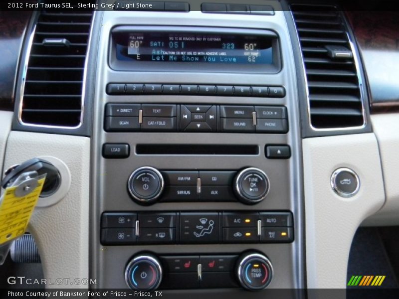 Sterling Grey / Light Stone 2012 Ford Taurus SEL