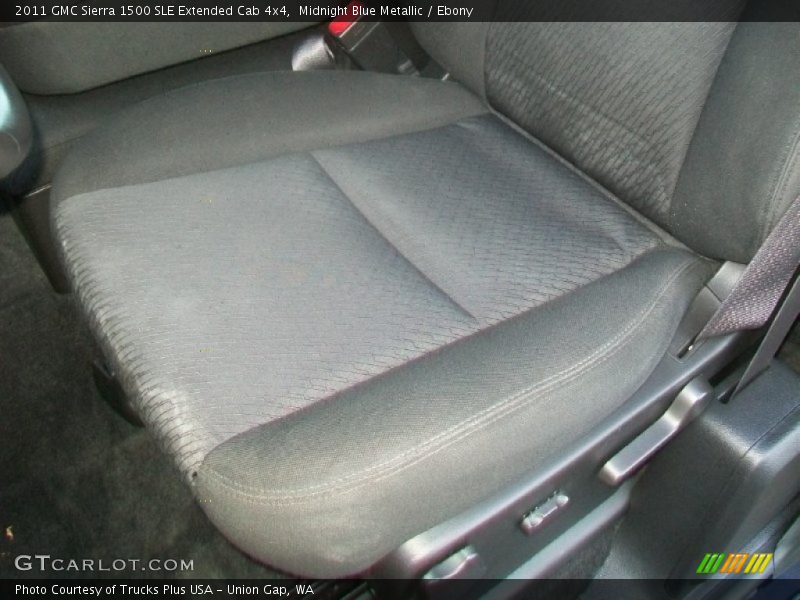 Midnight Blue Metallic / Ebony 2011 GMC Sierra 1500 SLE Extended Cab 4x4