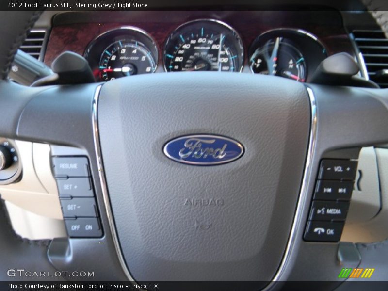 Sterling Grey / Light Stone 2012 Ford Taurus SEL
