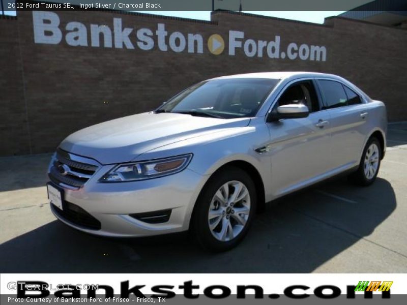 Ingot Silver / Charcoal Black 2012 Ford Taurus SEL