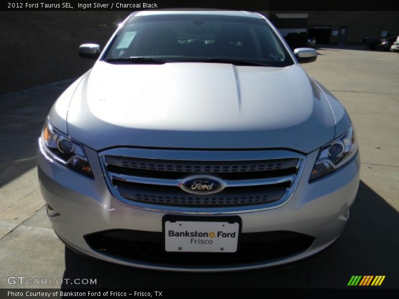 Ingot Silver / Charcoal Black 2012 Ford Taurus SEL