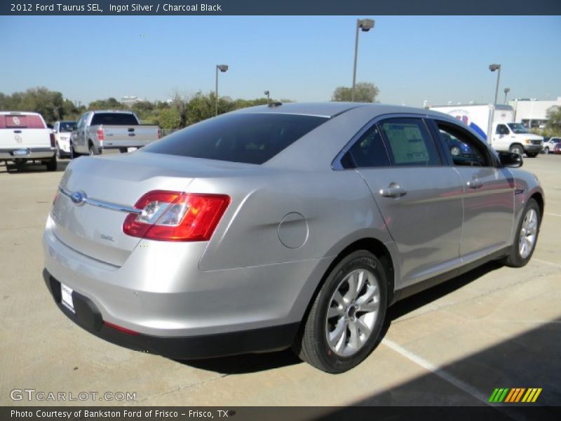 Ingot Silver / Charcoal Black 2012 Ford Taurus SEL
