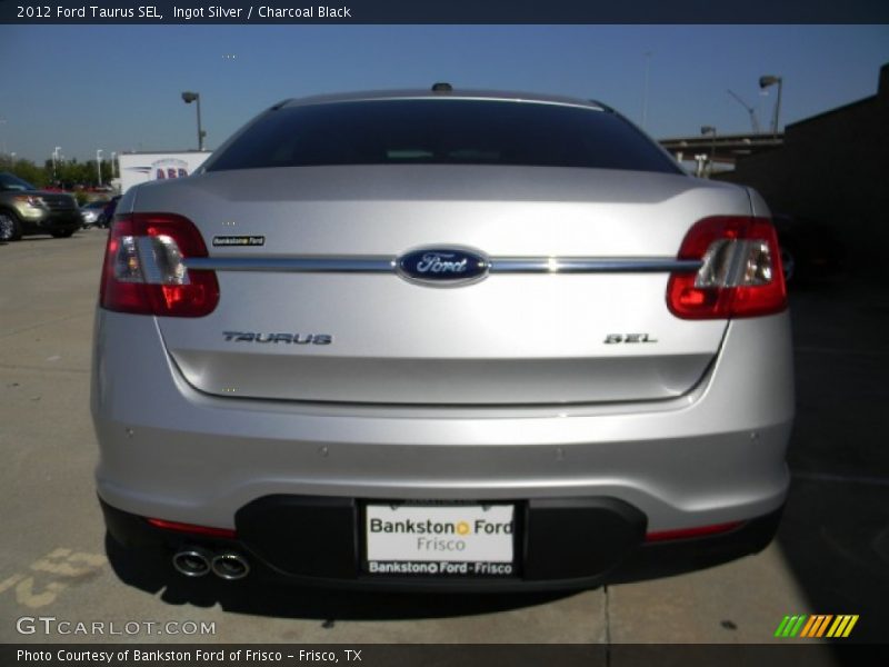Ingot Silver / Charcoal Black 2012 Ford Taurus SEL
