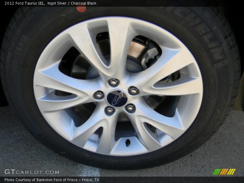 Ingot Silver / Charcoal Black 2012 Ford Taurus SEL