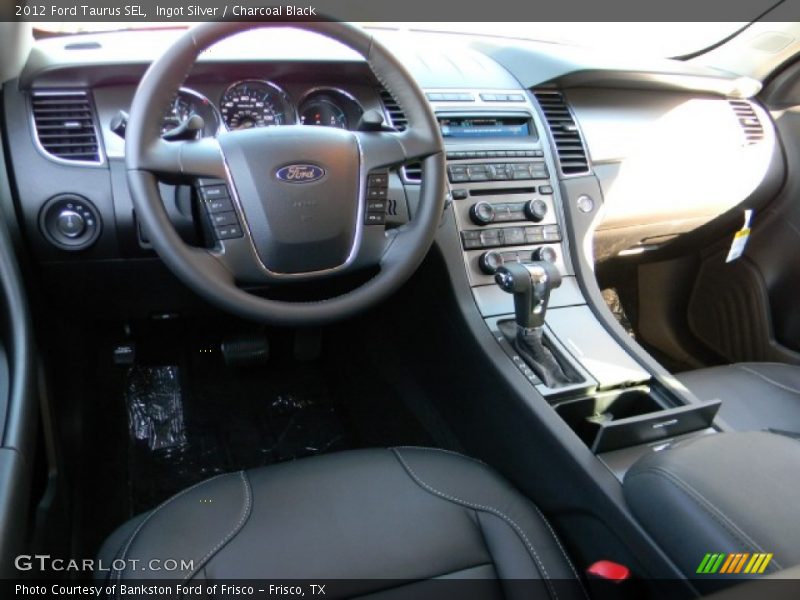 Ingot Silver / Charcoal Black 2012 Ford Taurus SEL