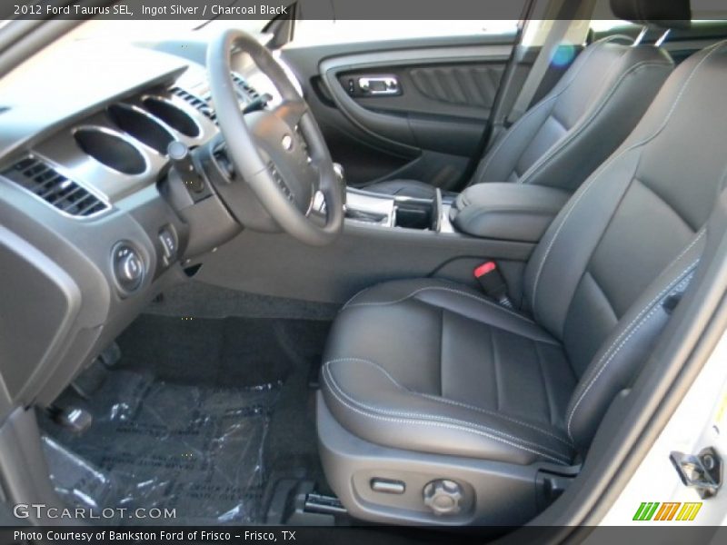 Ingot Silver / Charcoal Black 2012 Ford Taurus SEL