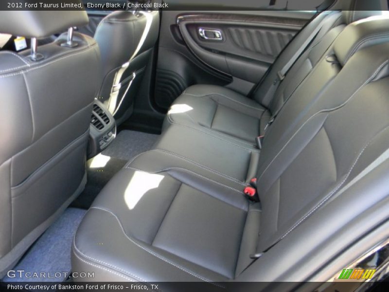 Ebony Black / Charcoal Black 2012 Ford Taurus Limited