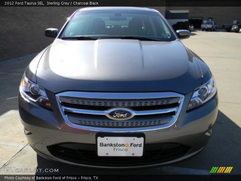 Sterling Grey / Charcoal Black 2012 Ford Taurus SEL
