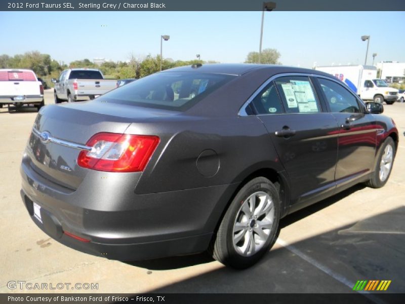 Sterling Grey / Charcoal Black 2012 Ford Taurus SEL