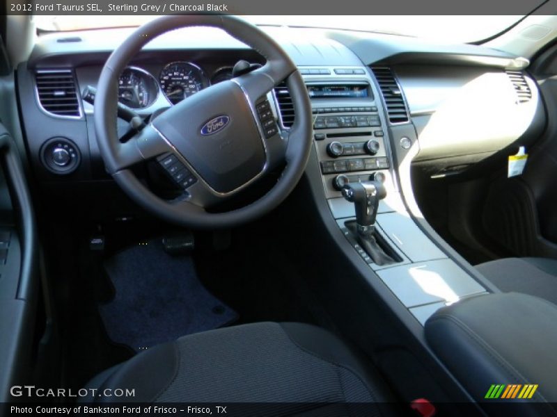 Sterling Grey / Charcoal Black 2012 Ford Taurus SEL