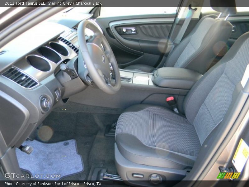 Sterling Grey / Charcoal Black 2012 Ford Taurus SEL