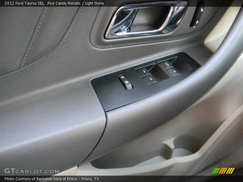 Red Candy Metallic / Light Stone 2012 Ford Taurus SEL