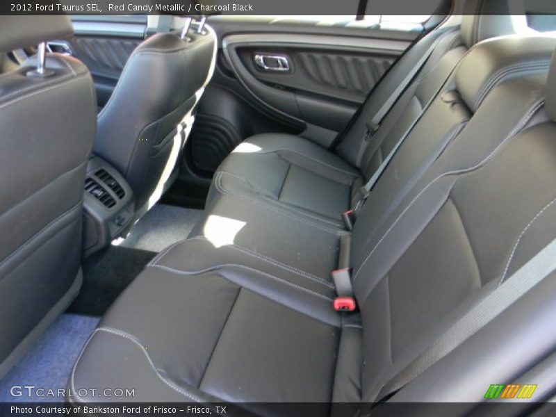 Red Candy Metallic / Charcoal Black 2012 Ford Taurus SEL