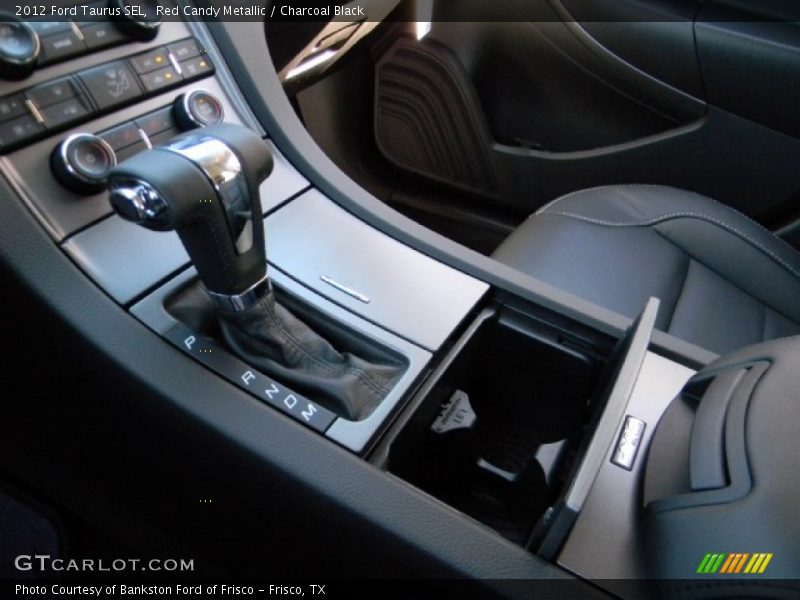 Red Candy Metallic / Charcoal Black 2012 Ford Taurus SEL