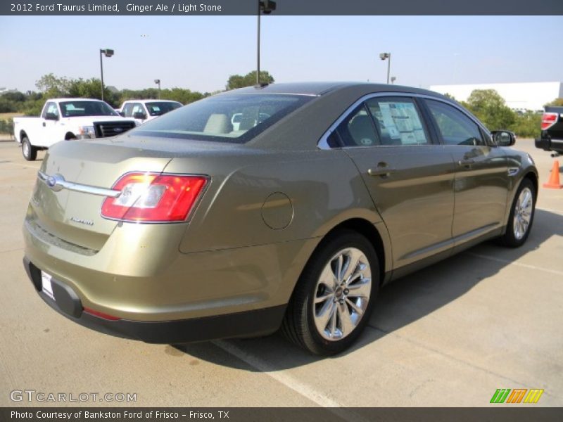 Ginger Ale / Light Stone 2012 Ford Taurus Limited