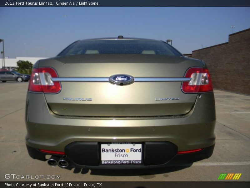 Ginger Ale / Light Stone 2012 Ford Taurus Limited
