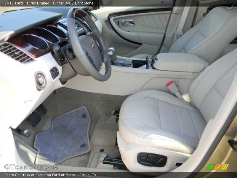  2012 Taurus Limited Light Stone Interior