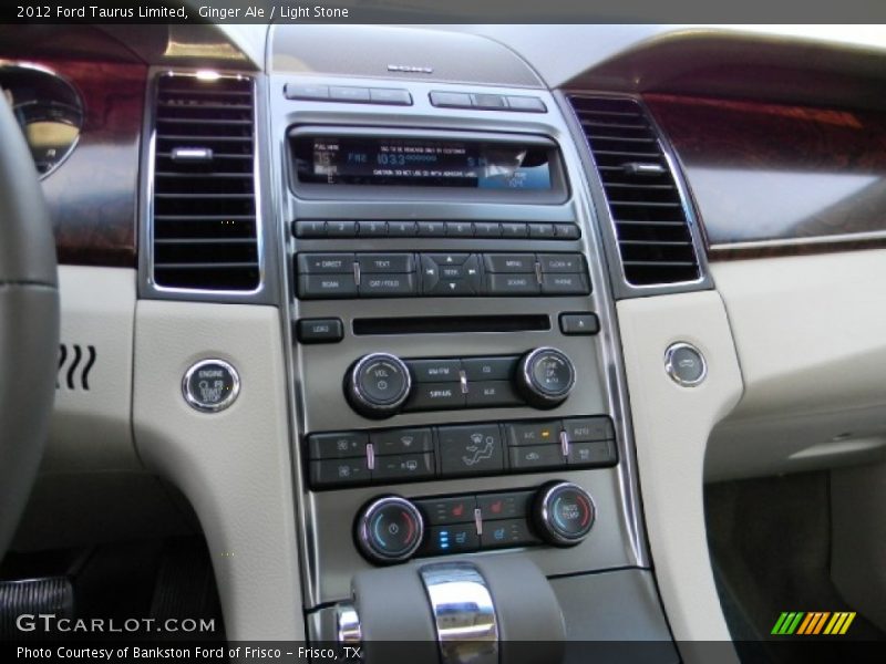 Controls of 2012 Taurus Limited