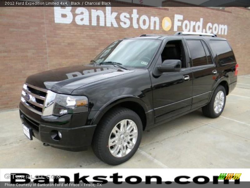 Black / Charcoal Black 2012 Ford Expedition Limited 4x4