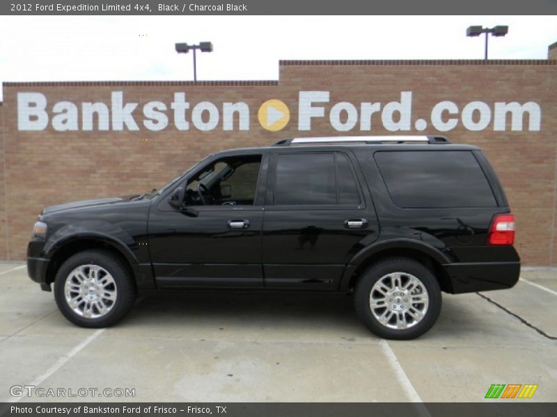 Black / Charcoal Black 2012 Ford Expedition Limited 4x4
