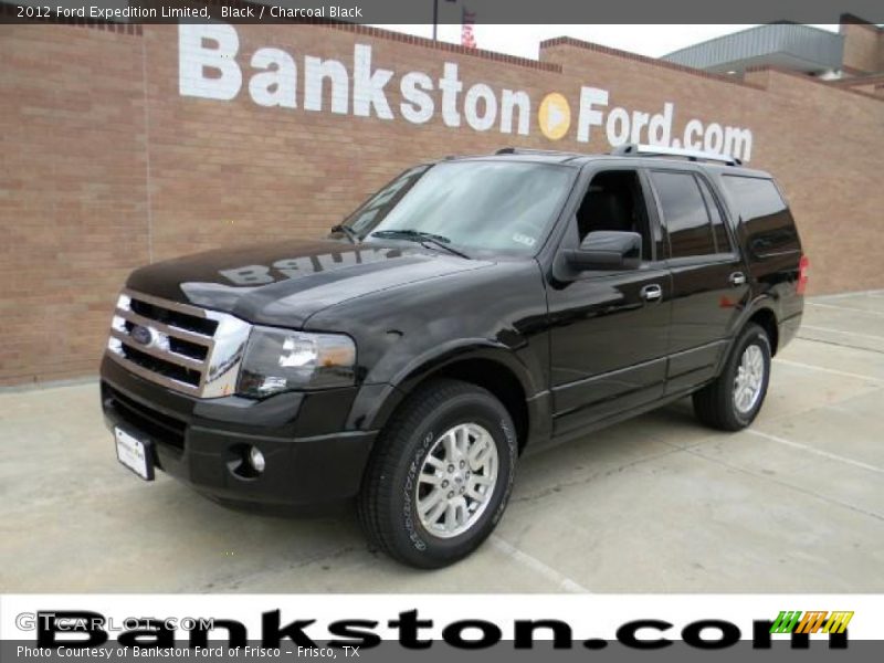 Black / Charcoal Black 2012 Ford Expedition Limited