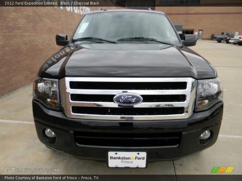 Black / Charcoal Black 2012 Ford Expedition Limited