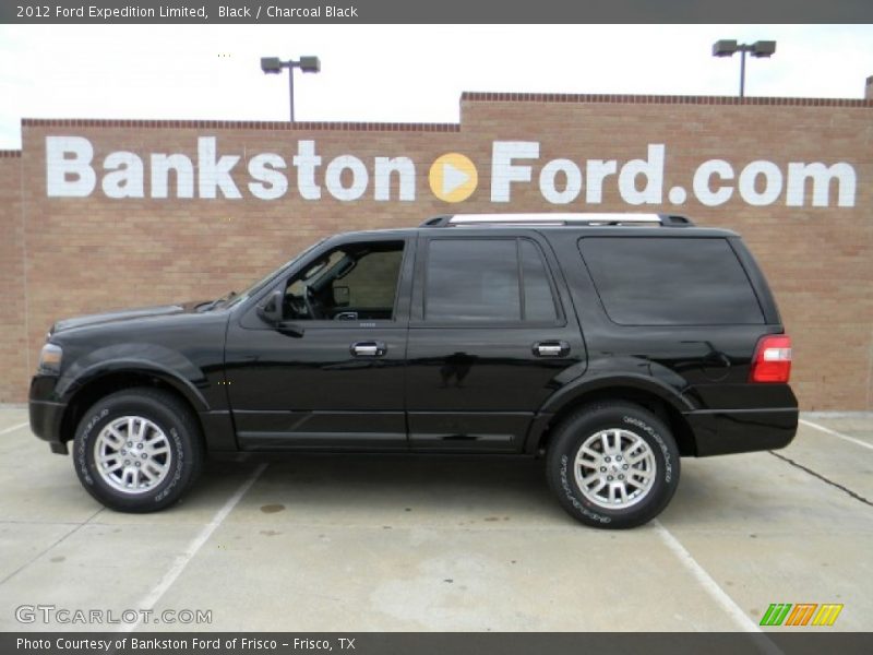 Black / Charcoal Black 2012 Ford Expedition Limited