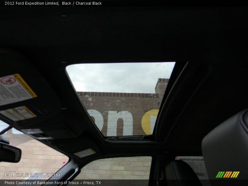 Black / Charcoal Black 2012 Ford Expedition Limited