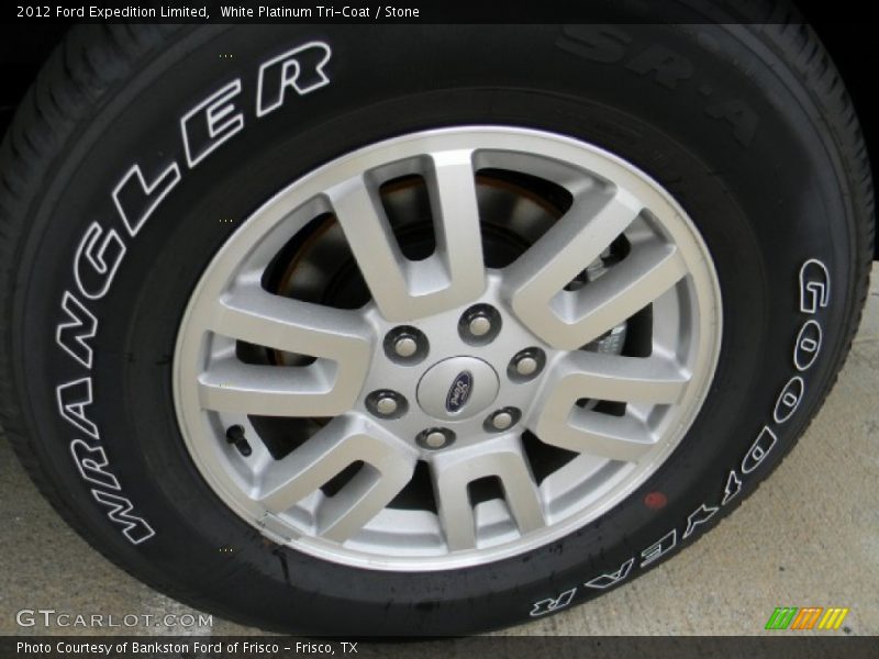 White Platinum Tri-Coat / Stone 2012 Ford Expedition Limited
