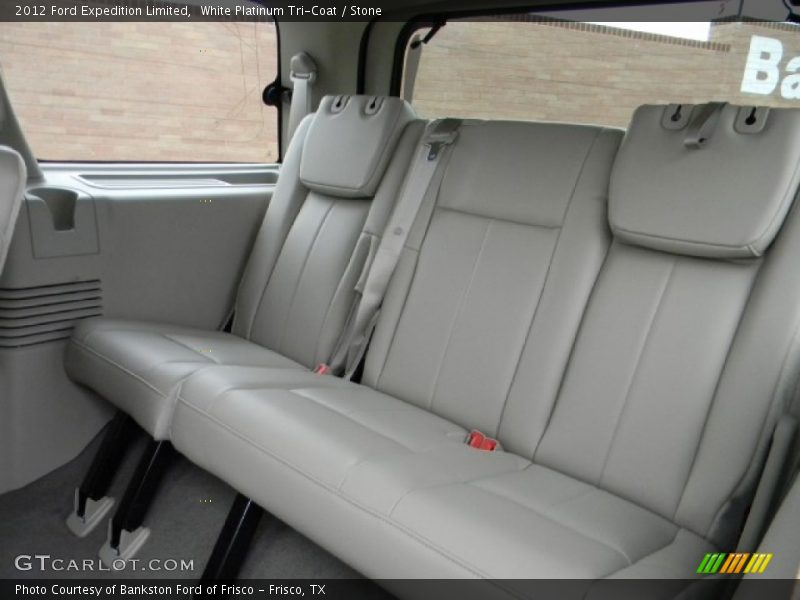 White Platinum Tri-Coat / Stone 2012 Ford Expedition Limited