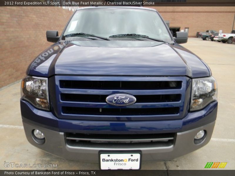 Dark Blue Pearl Metallic / Charcoal Black/Silver Smoke 2012 Ford Expedition XLT Sport