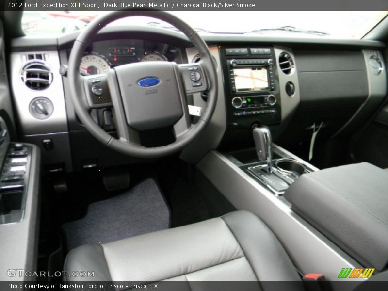 XLT Sport Charcoal Black/Silver Smoke Interior - 2012 Ford Expedition XLT Sport