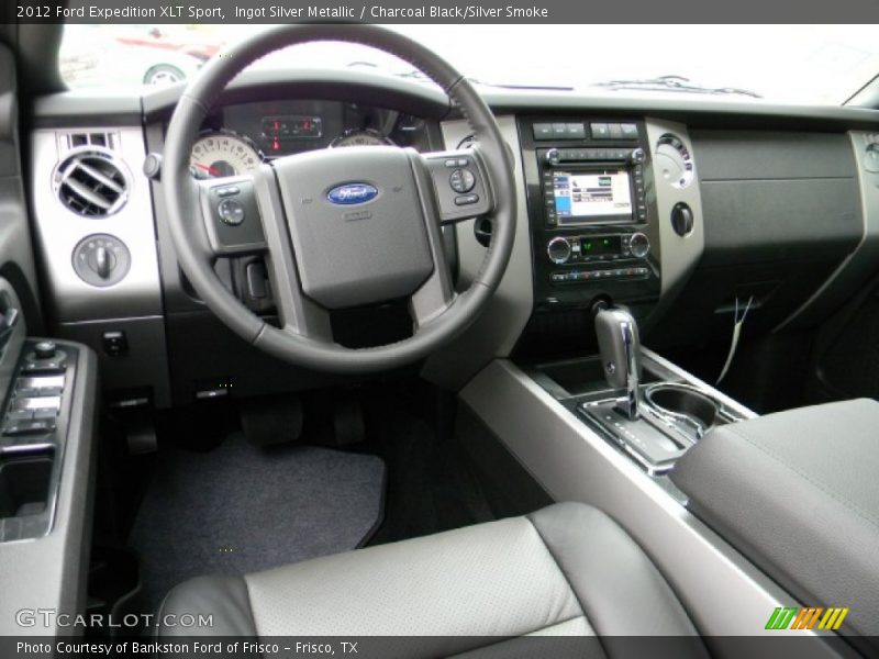 Charcoal Black/Silver Smoke Interior - 2012 Expedition XLT Sport 
