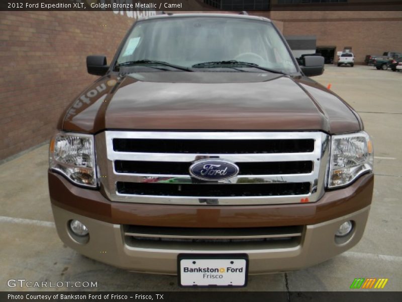 Golden Bronze Metallic / Camel 2012 Ford Expedition XLT
