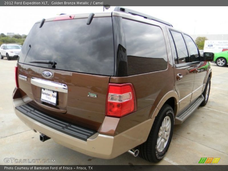 Golden Bronze Metallic / Camel 2012 Ford Expedition XLT