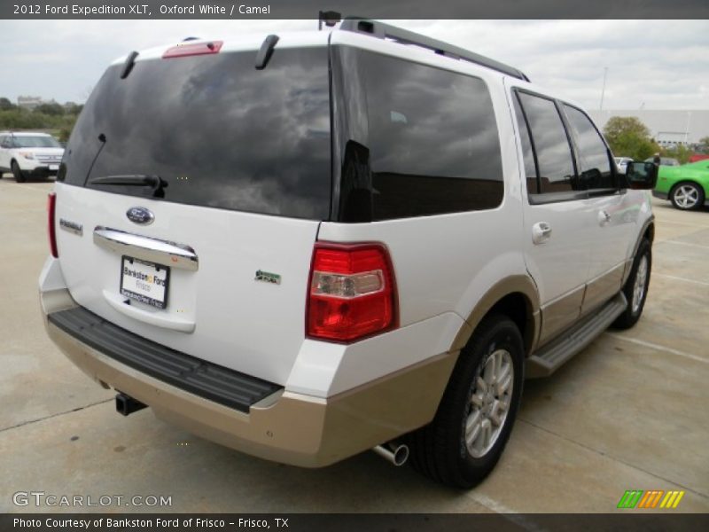 Oxford White / Camel 2012 Ford Expedition XLT