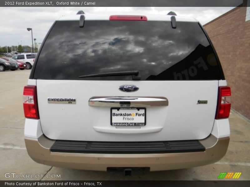 Oxford White / Camel 2012 Ford Expedition XLT