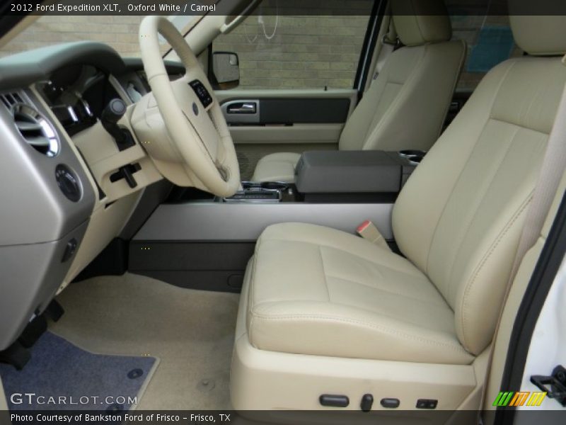 Oxford White / Camel 2012 Ford Expedition XLT