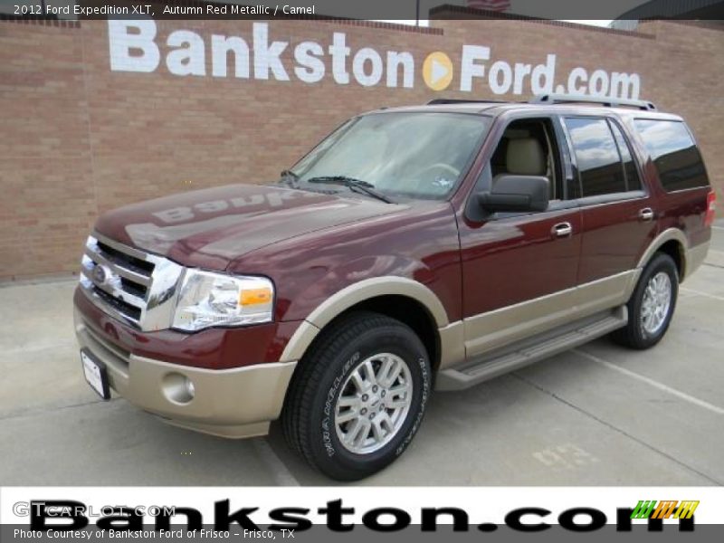 Autumn Red Metallic / Camel 2012 Ford Expedition XLT