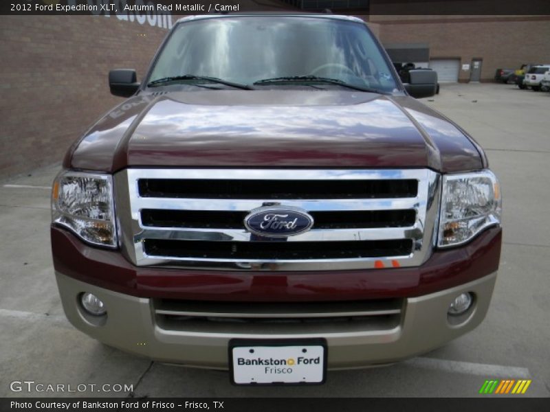 Autumn Red Metallic / Camel 2012 Ford Expedition XLT
