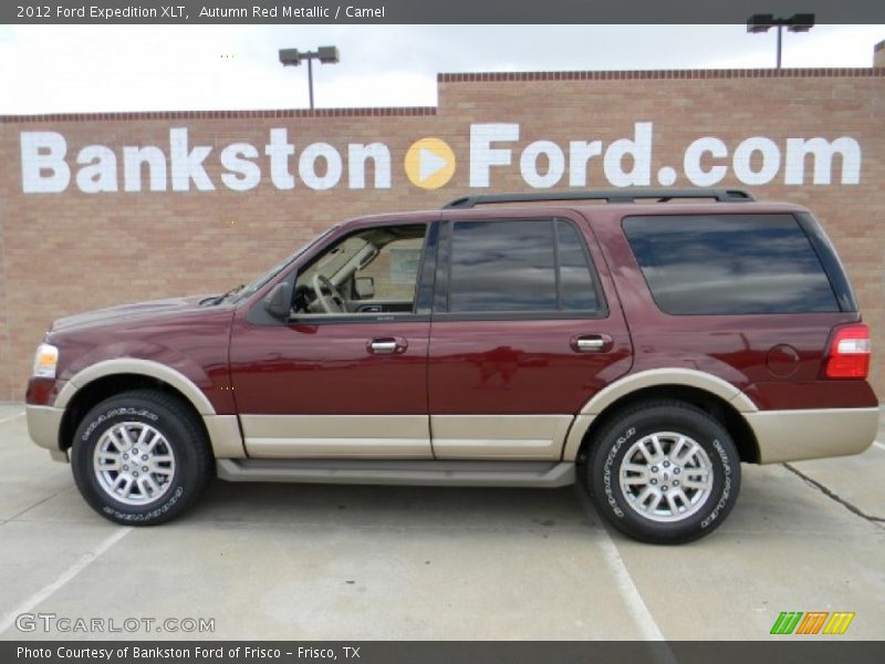 Autumn Red Metallic / Camel 2012 Ford Expedition XLT