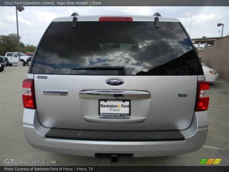 Ingot Silver Metallic / Stone 2012 Ford Expedition Limited