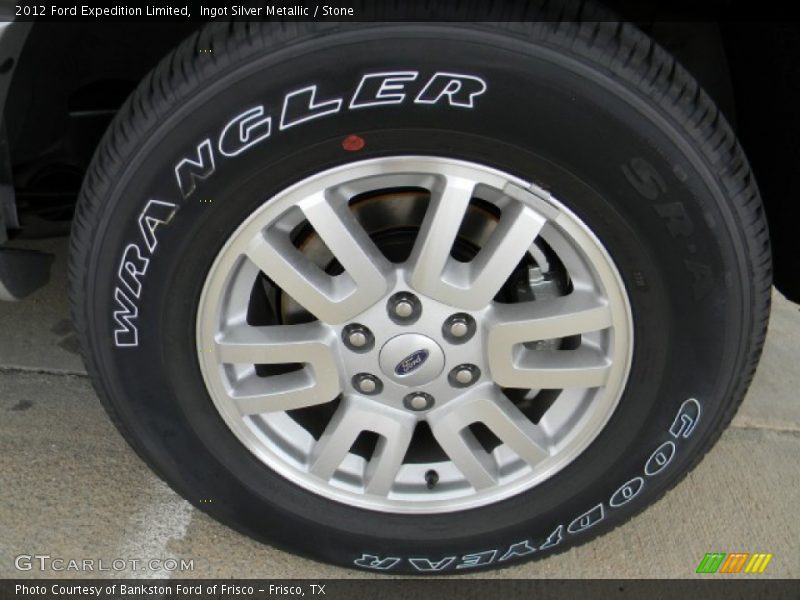 Ingot Silver Metallic / Stone 2012 Ford Expedition Limited