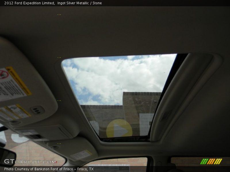 Ingot Silver Metallic / Stone 2012 Ford Expedition Limited