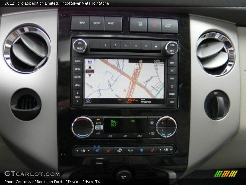 Navigation of 2012 Expedition Limited