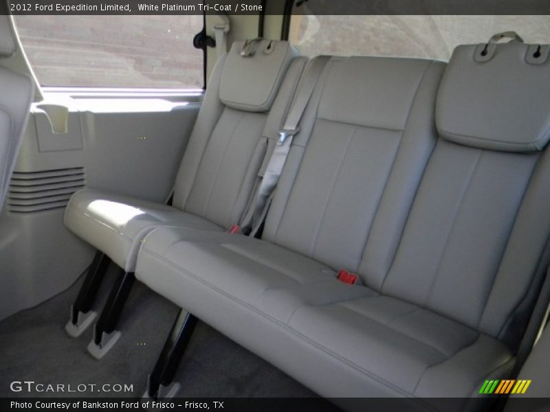 White Platinum Tri-Coat / Stone 2012 Ford Expedition Limited