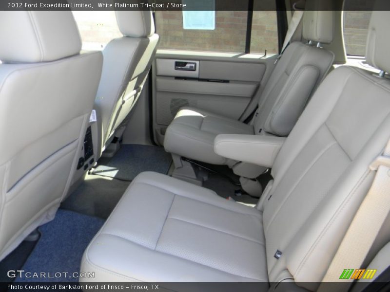 White Platinum Tri-Coat / Stone 2012 Ford Expedition Limited
