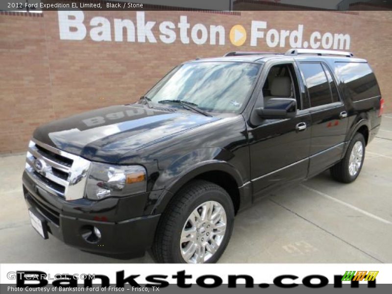 Black / Stone 2012 Ford Expedition EL Limited